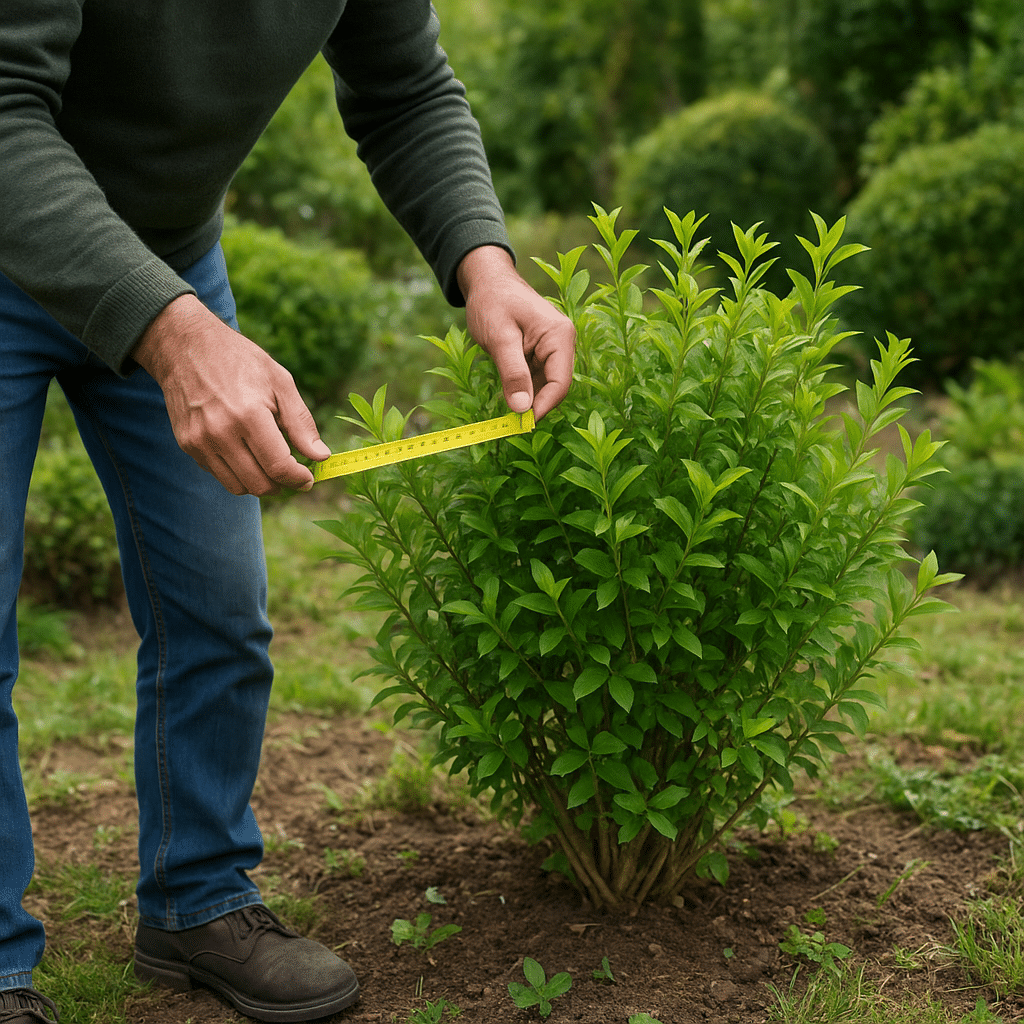Read more about the article Jak przewidzieć docelową szerokość krzewu w ogrodzie