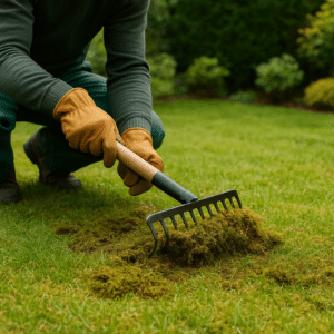 Read more about the article Usuwanie mchu z trawnika Szczecin – Ogród z Pasją