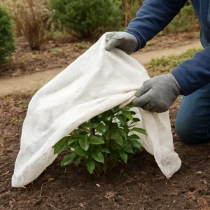 Read more about the article Jak bezpiecznie usuwać zimowe osłony z roślin