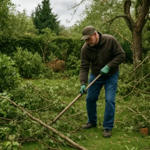 Read more about the article Jak porządkować ogród po intensywnych wiatrach