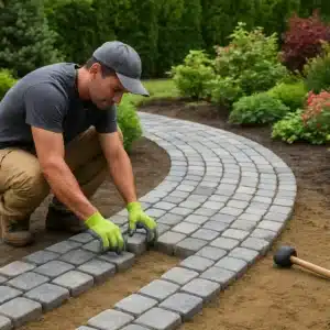 Read more about the article Prace brukarskie w ogrodzie Szczecin – Ogród z Pasją